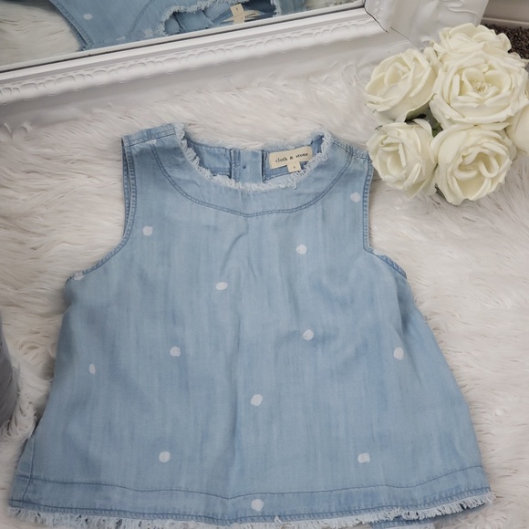 Cloth & Stone Polka Dot Top - Picture 2 of 6